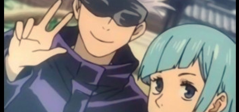 Gojo and Miwa selfie