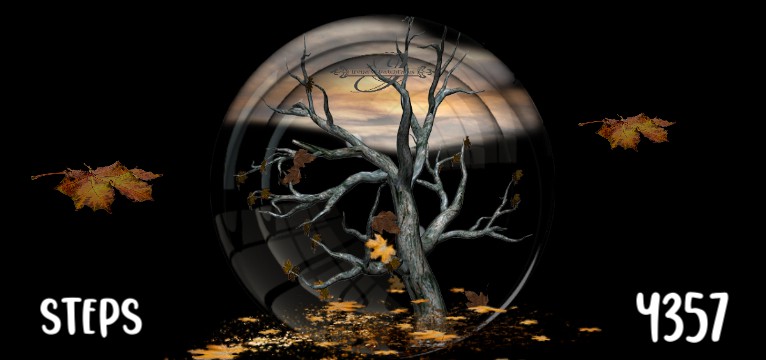 Step Autumn Tree