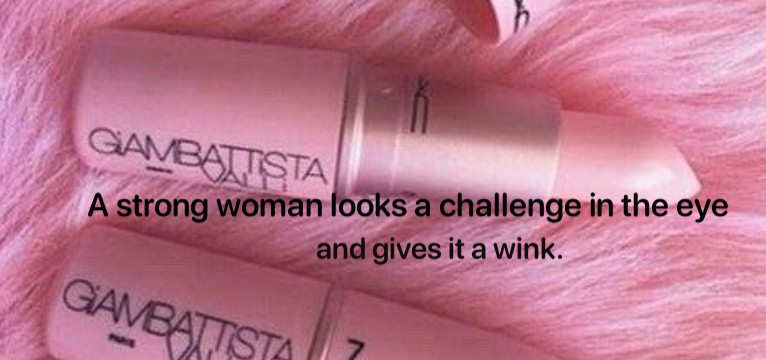 pink quote