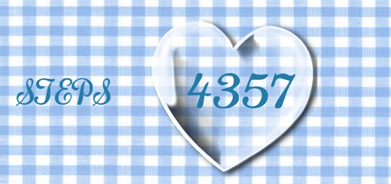 Step Heart blue 