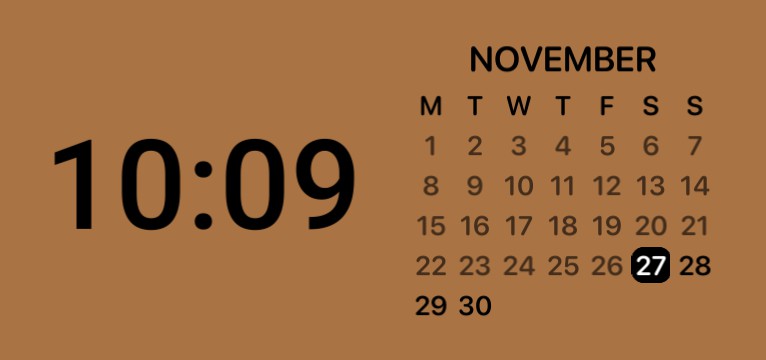 widget time