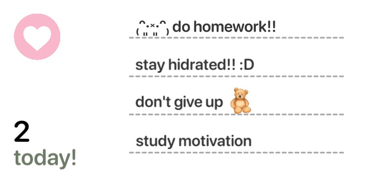 reminder Copy