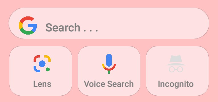 pink google search