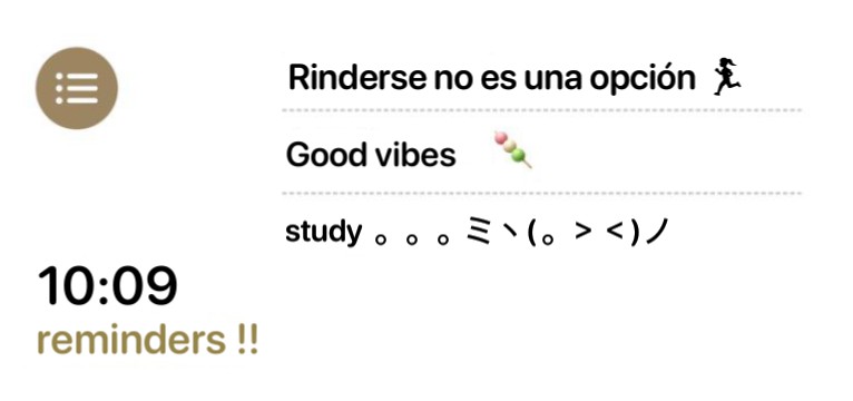 widget notes