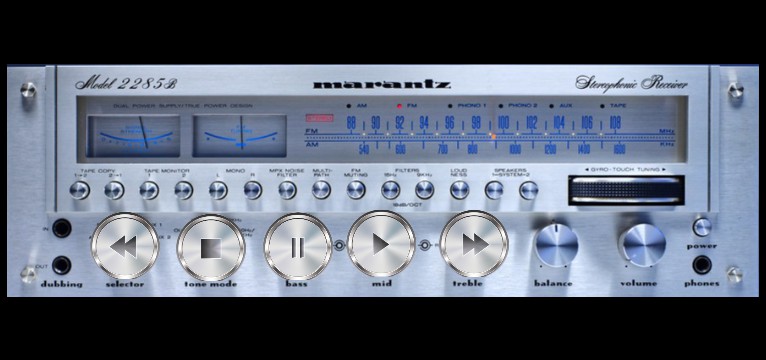 vintage amp media controller