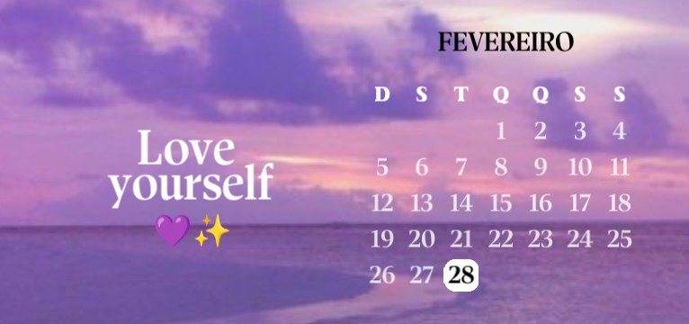 Purple Calendar 