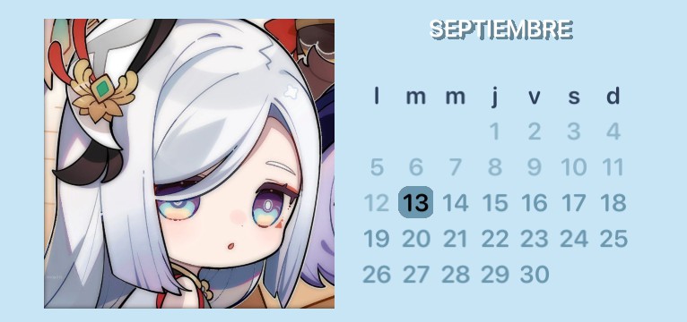 Shenhe Calendary