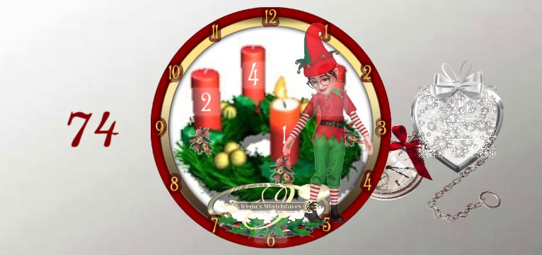 Herzschlag  Adventskranz 1