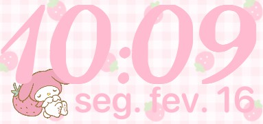 my melody clock