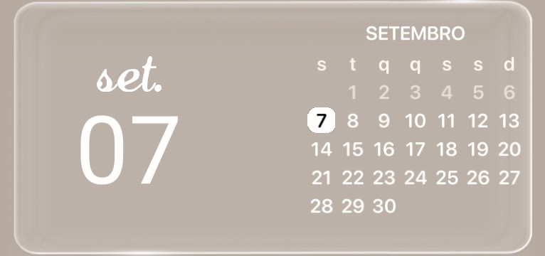 Aesthetic Bege Calendar Glass Copy
