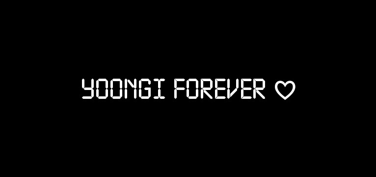 yoongi bias