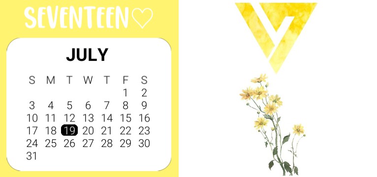svt calendar yellow