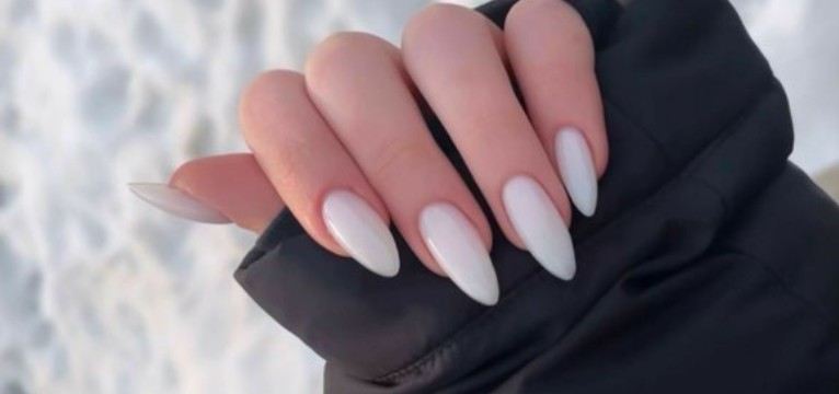 white nails