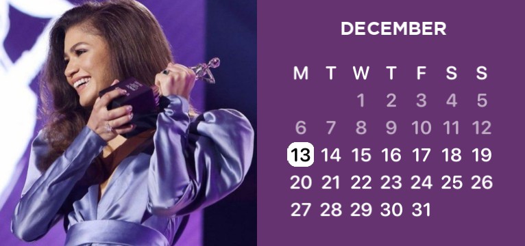 purple zendaya 