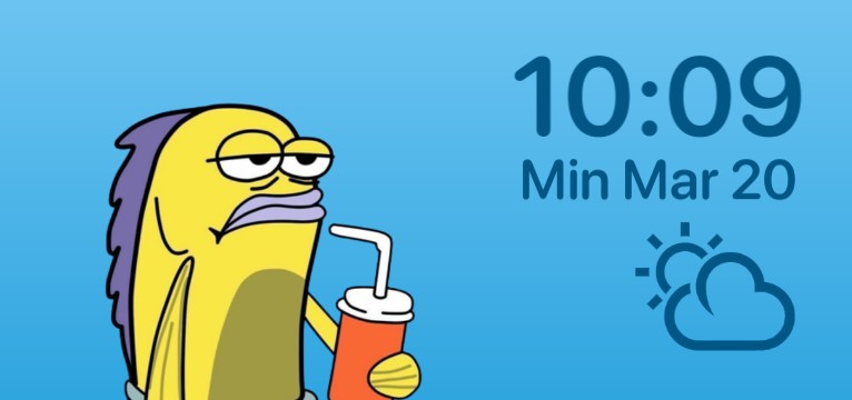 Spongebob Widget : Nat Paterson