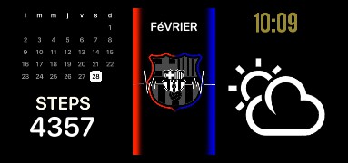 Barcelone widget 