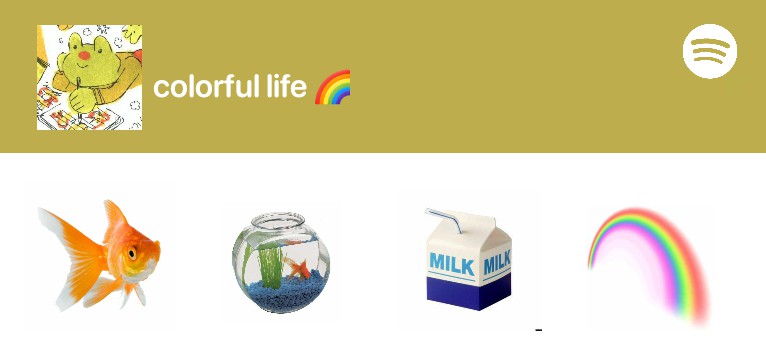 Spotify colorful