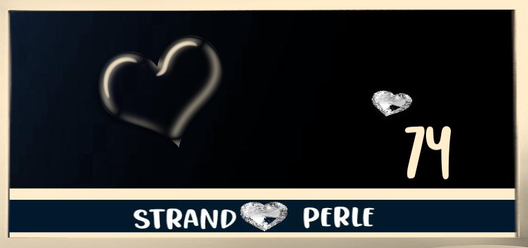Herzschlag  Strandperle Tag Nacht 