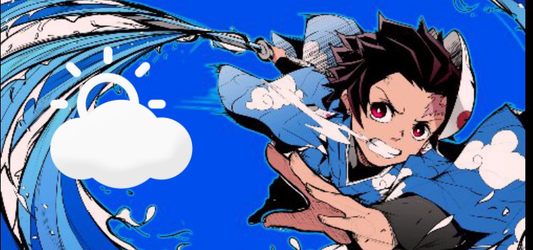 tanjiro blue