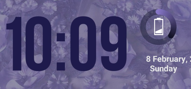hazy clock