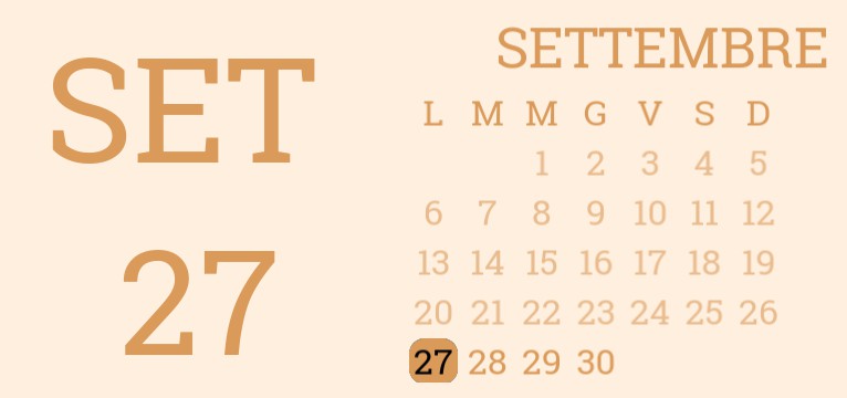 orange calendar