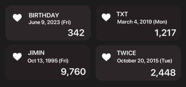 thedaybefore widget ios