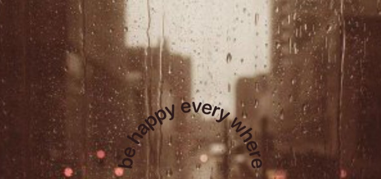 be happy 