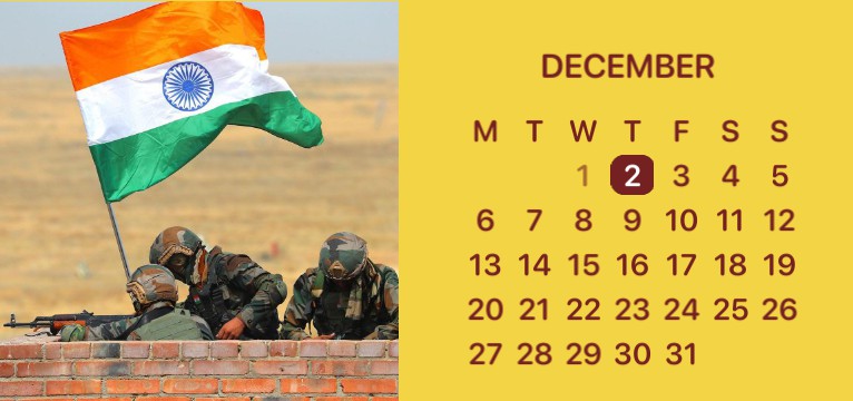 Indian Special Forces Calendar