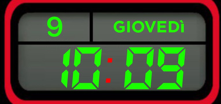 Led clock medium Copy