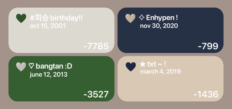 The day before kpop