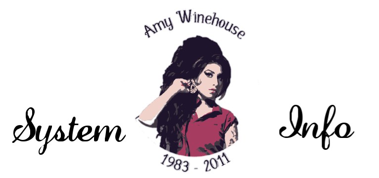 System Info Amy Winehouse 1