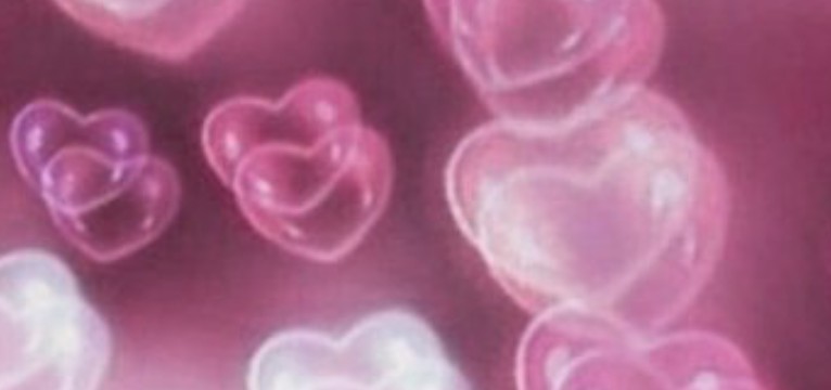 pink heart widget