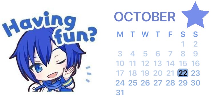 KAITO calendar 