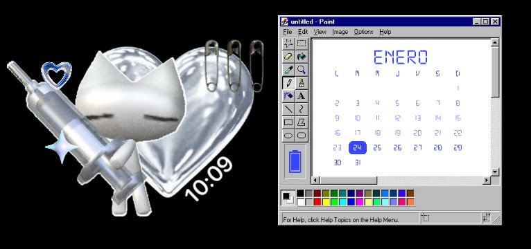 Y2k Calendar.