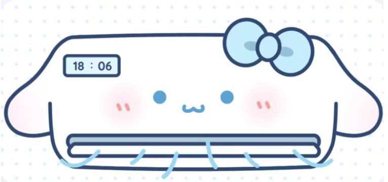 cinnamoroll air conditioner