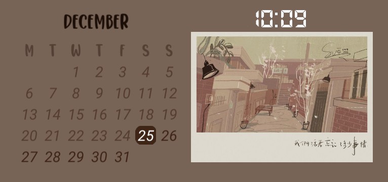 Calendar Beige