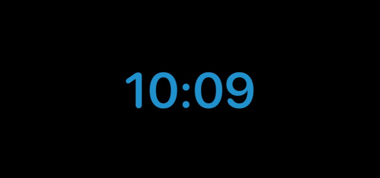 time