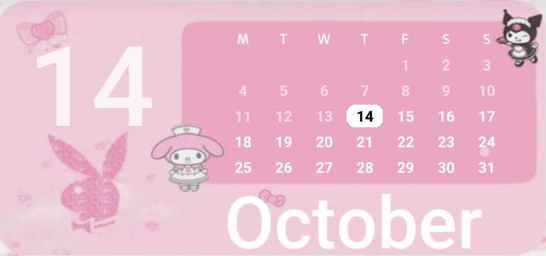 PINK CALENDAR