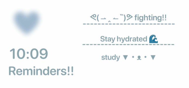 reminders 