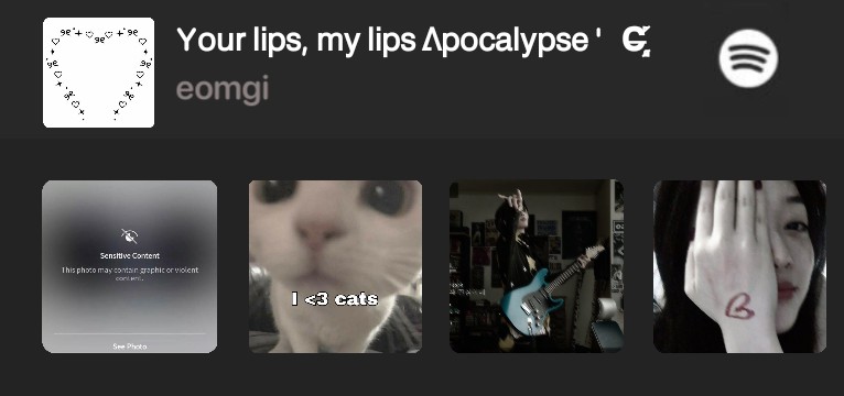  Spotify widget