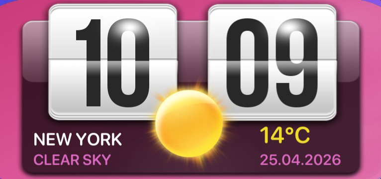 Weather FlipClock  V1. 3 Candy