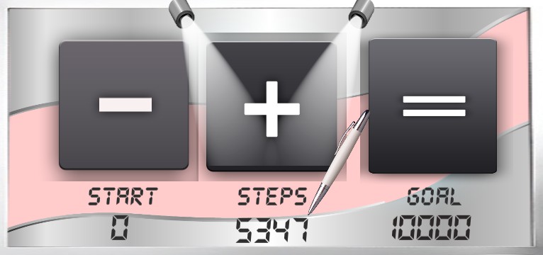 Step counter Serie Star Office 