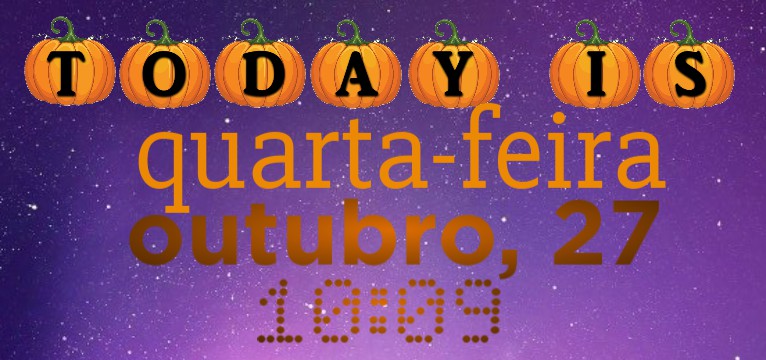 Halloween Purple Calendar 
