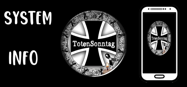 System Info Totensonntag 