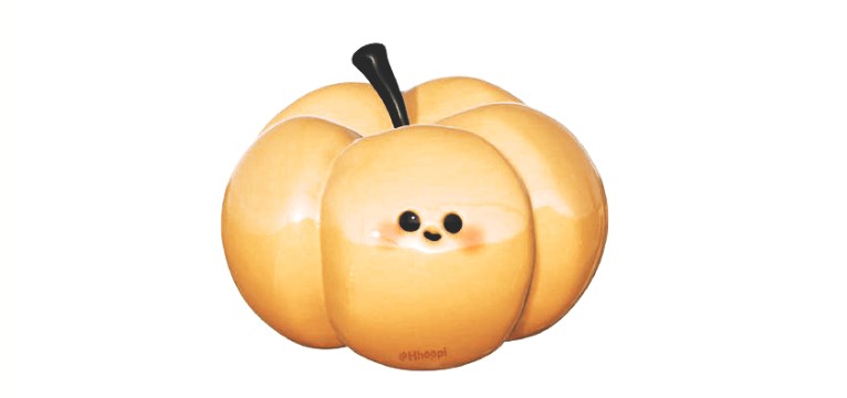 pumpkin cute widget