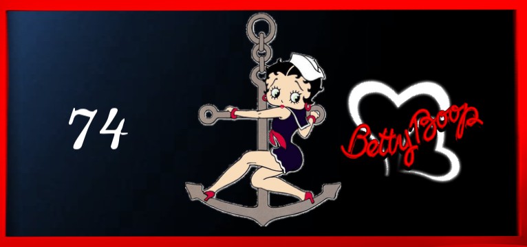 Herzschlag Betty boop Seemannsbraut  