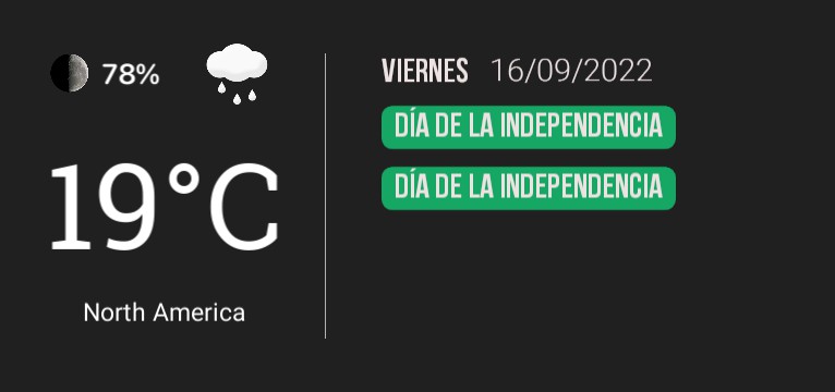 Agenda/Clima