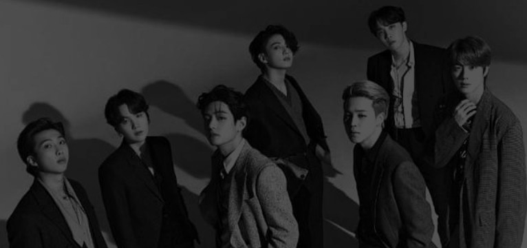 BTS aesthetic black