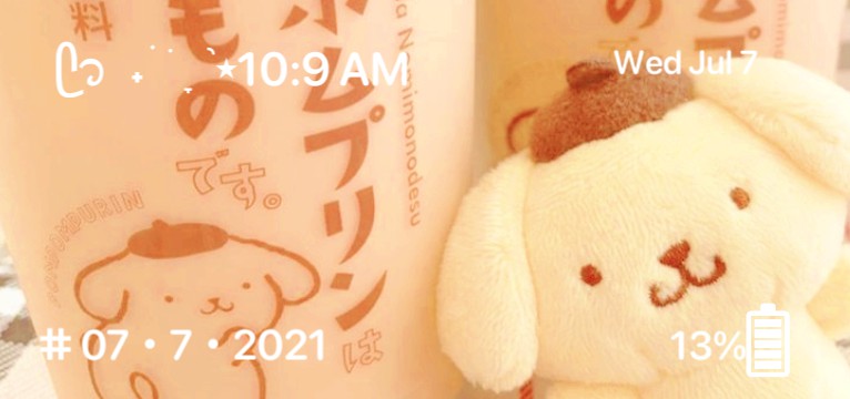 pompompurin themed widget
