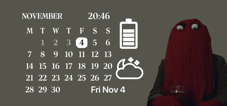 Red Guy - Calendar